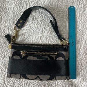 Coach Monogram Mini Shoulder Bag